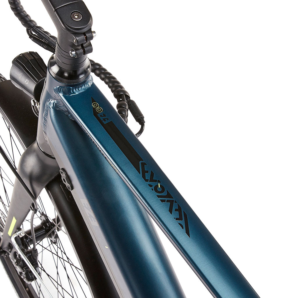 EZEGO Commute Int Gents Hybrid Crossbar Electric Bike - HITRONIC