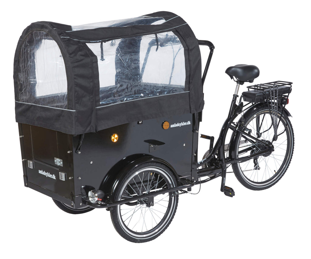 Amcargobikes Special Design Cargo Electric Tricycle – Kindergarten Open (6 children) - HITRONIC